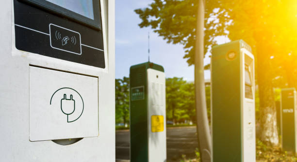 istock Electric vehicle charging station. 912844868