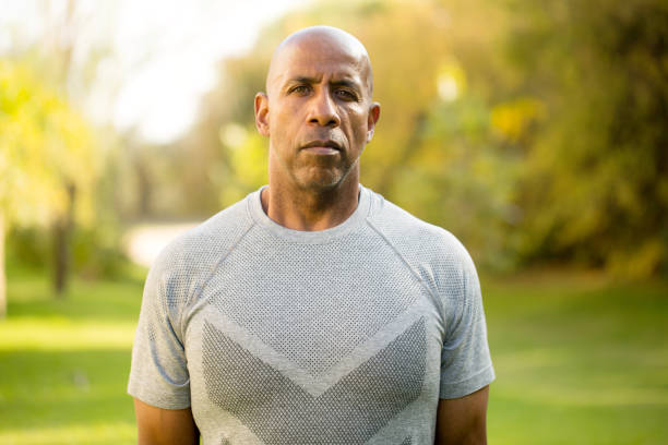 istock Fit African American man. 912852972