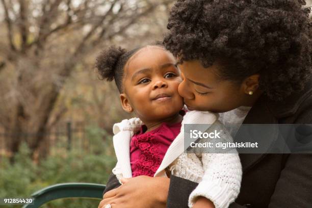 African American Mother And Her Daugher Stock Photo - Download Image Now - Baby - Human Age, Mother, African-American Ethnicity