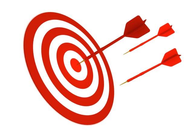 istock Dart on target business competition concept 912857746