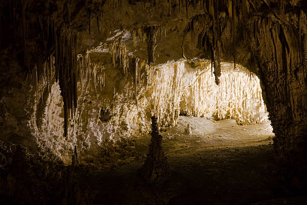 Parque nacional de Carlsbad Caverns - fotografia de stock