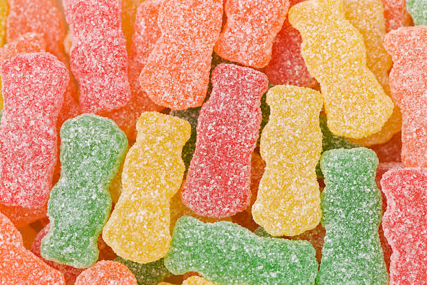 dessert colorful gel bears