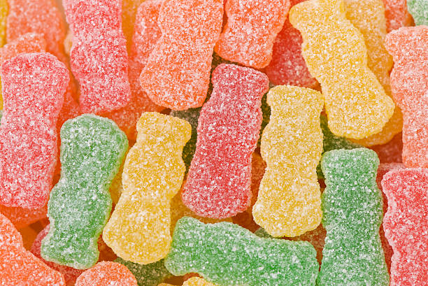 Close up of Sour Candy  gummy candy photos stock pictures, royalty-free photos & images