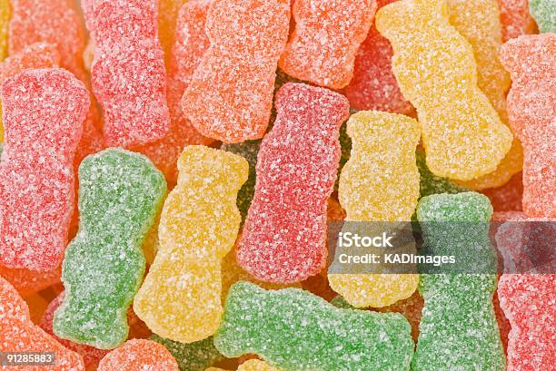 Close Up Of Sour Candy Stock Photo - Download Image Now - Sour Taste, Gummy Candy, Candy