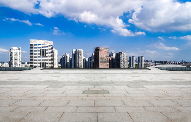 istock modern buildings in Nantong 912859104