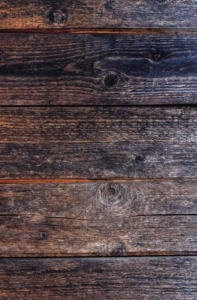istock vertical decorative background with texture of old dark wooden tarred boards 912866712