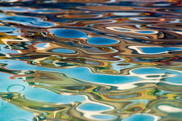 istock Abstract background of smooth water in the pool 912867616