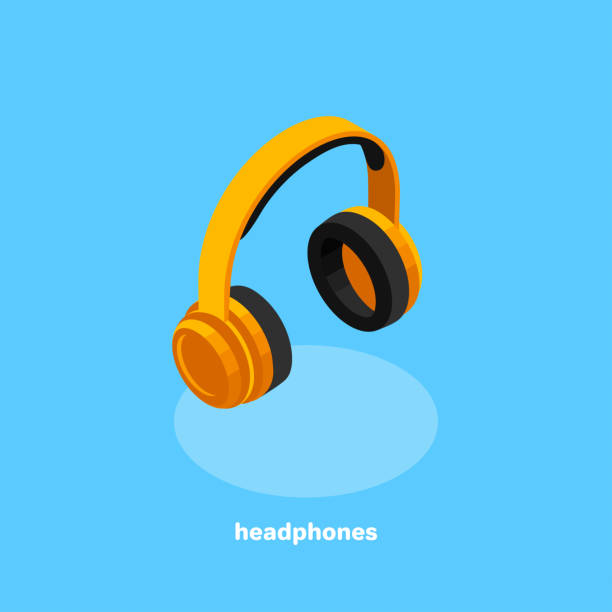 illustrazioni stock, clip art, cartoni animati e icone di tendenza di cuffia - image computer graphic headset headphones