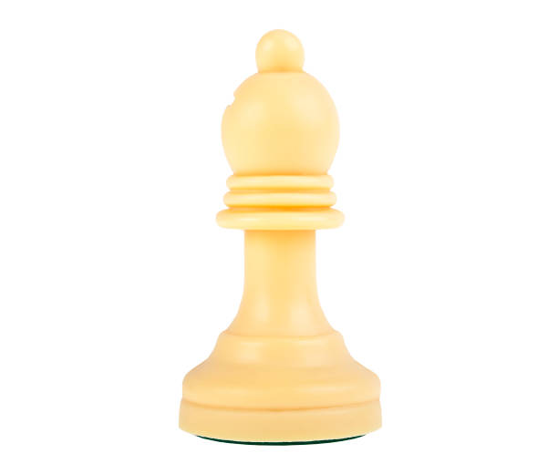 istock Photo of a single chess piece - a white bishop 912881866