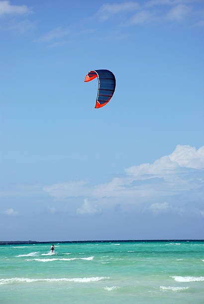 Kite Surfer  kiteboarding stock pictures, royalty-free photos & images