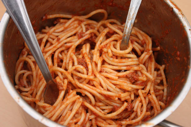istock Spaghetti with Bolognese sauce 912890014