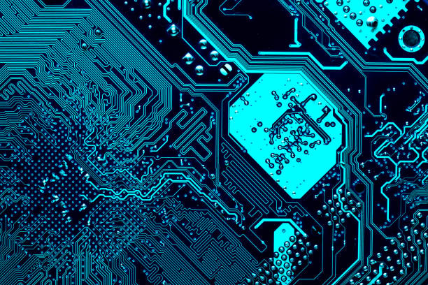 istock blue circuit board background of computer motherboard 912891084
