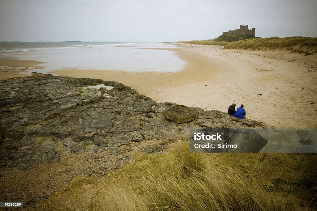 Zamek Bamburgh - Zbiór zdjęć royalty-free (Zamek Bamburgh)