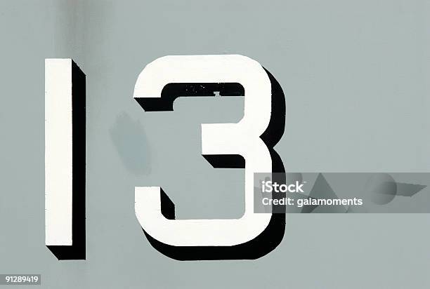 13 Inverted Number Number 13 Stock Photo - Download Image Now - Number 13, Adversity ...