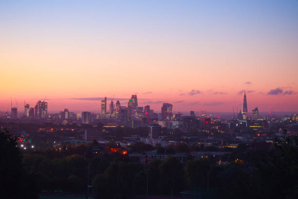 istock London city skyline at sunrise from Hampstead Heath 912898166