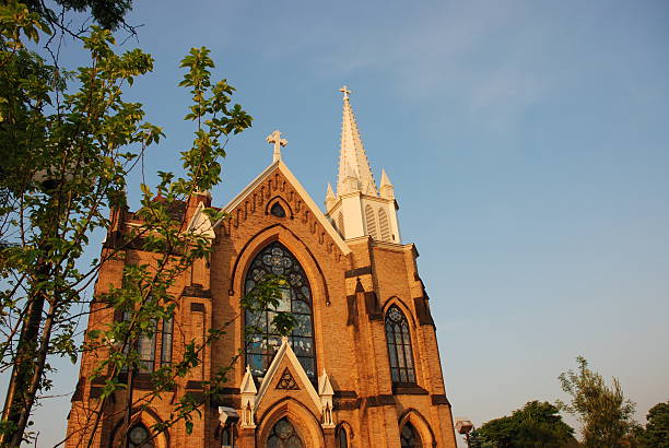 istock Church in the city 91290081