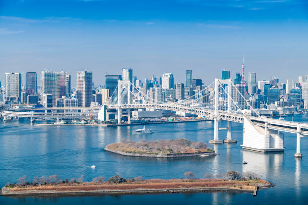 istock Tokyo Bay at Rainbow Bridge 912902552