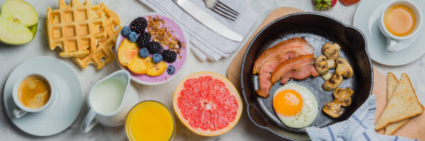 istock Breakfast and lunch concept - traditional food 912902934