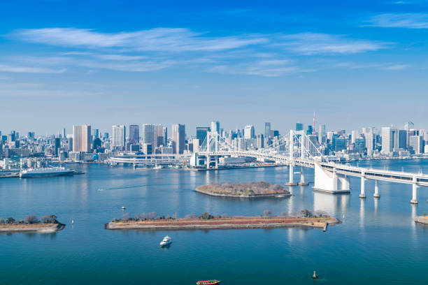 Tokyo Bay at Rainbow Bridge