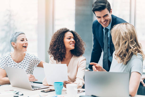 istock Team of professionals in discussion 912903906
