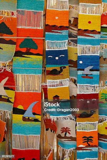 Beduinenteppichen Stockfoto und mehr Bilder von Afrika - Afrika, Textilien, Arabien
