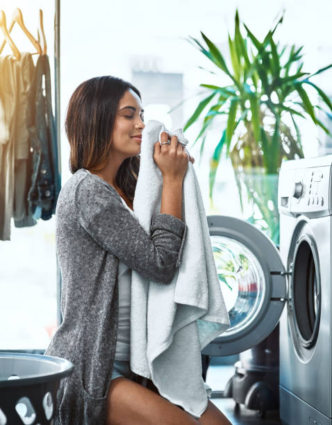 istock I adore the smell of fresh laundry 912932278