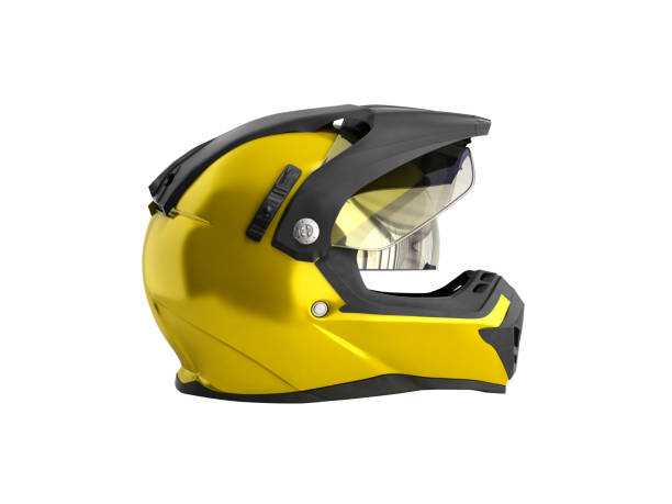 istock yellow motocross helmet 3d render on white background no shddow 912932682