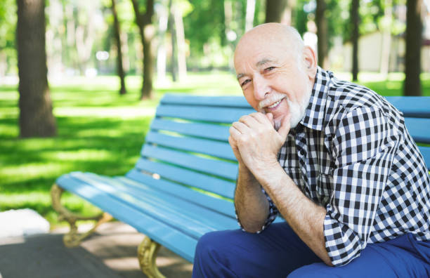 istock Smiling senior man outdoors 912935930