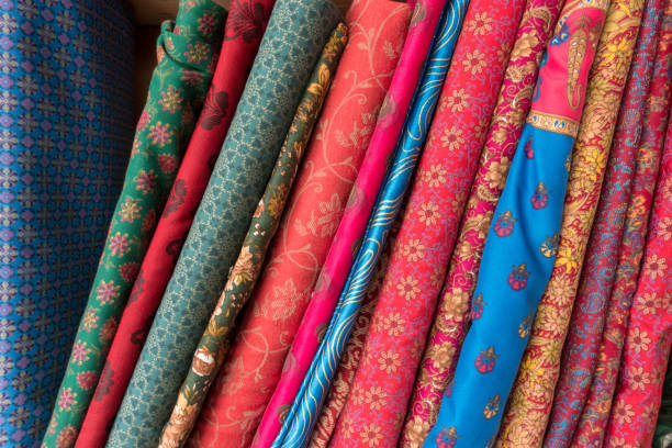 istock Rolls of Cloth on a Shelf 912944260