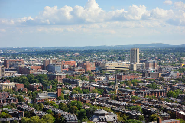 istock Bird eye view of Back Bay 912944738