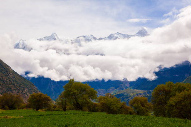 istock Namjagbarwa Peaks in the clouds. 912952034