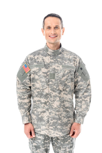 istock military man in usa camouflage uniform 912968816