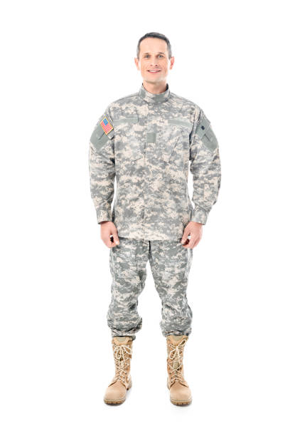 istock smiling soldier in military uniform 912968948