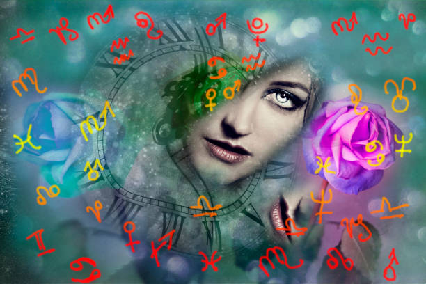 istock Woman and astrology 912972040