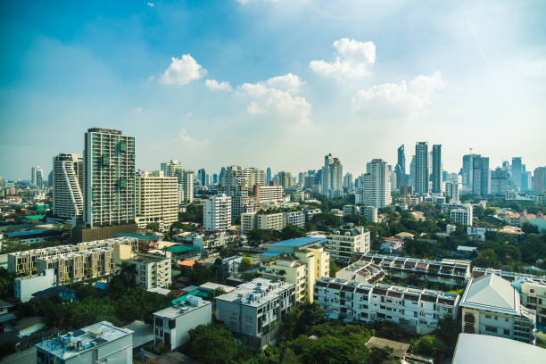 istock View Of Cityscape Against Cloudy Sky 912977864