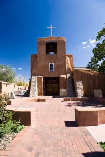 San Miguel Church is the oldest church in the USA, Santa Fe, New Mexico