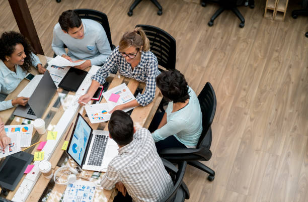 istock Business meeting at a creative office 912996624