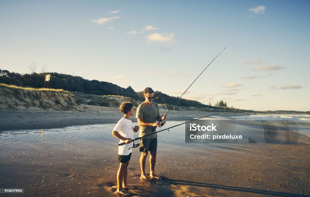 Wecke sie statt nur die - Lizenzfrei Fischen Stock-Foto