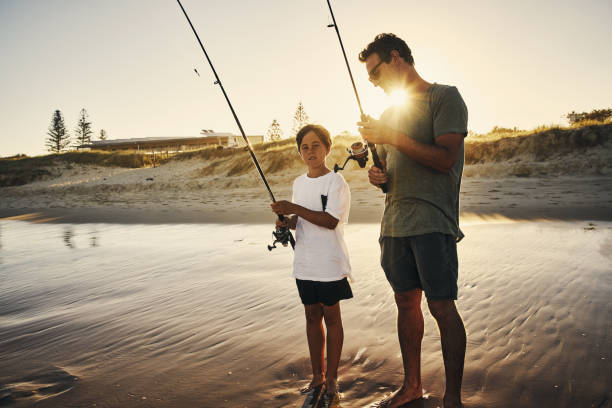 istock Teaching him how to fish is the best lesson 913017906