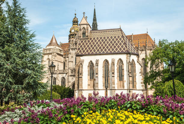 istock Cathedral of St. Elizabeth with Garden 913023042