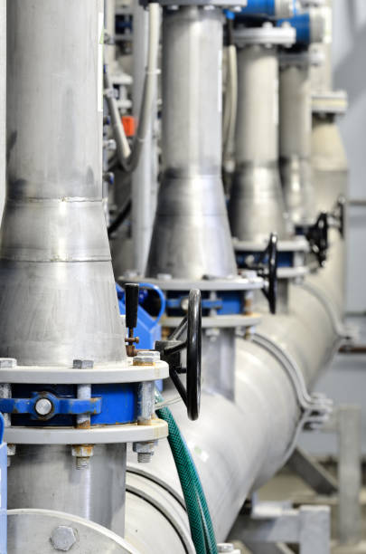 istock Large industrial boiler room 913031374