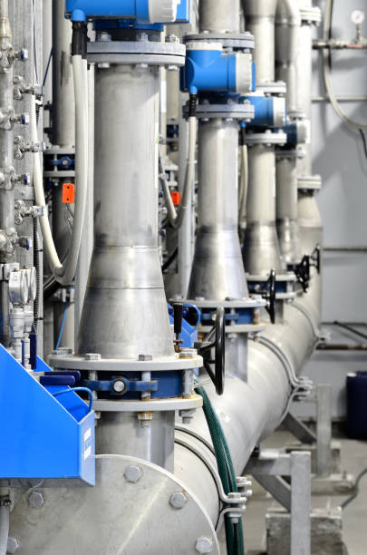 istock Large industrial boiler room 913031474
