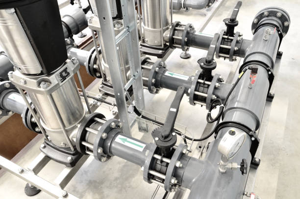 istock Controls in industrial boiler room 913031974