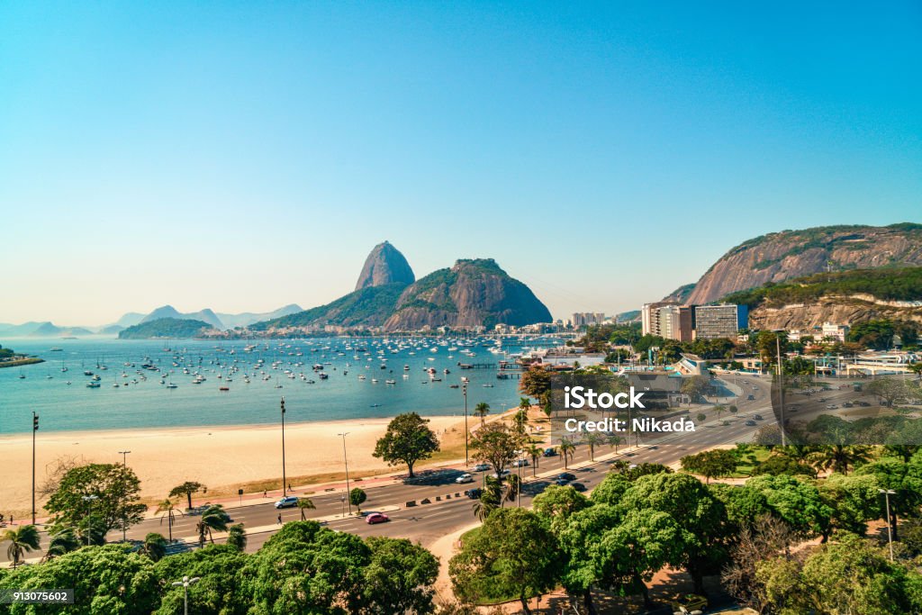 Sugarloaf Mountain in Rio de Janeiro, Brazil Rio de Janeiro Stock Photo