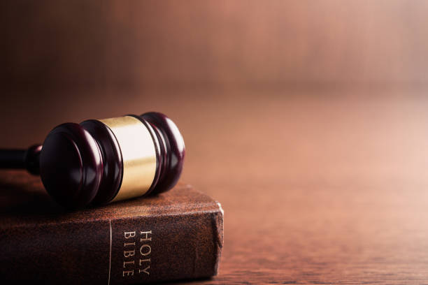 the judge gavel and holy bible the judge gavel and holy bible judgement photos stock pictures, royalty-free photos & images