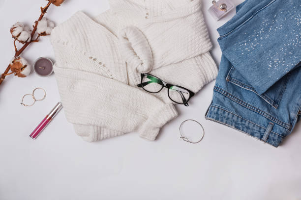 istock Woman's stylish outfit. 913081964