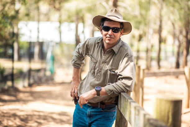 istock Farmer on an Australian farm 913083802