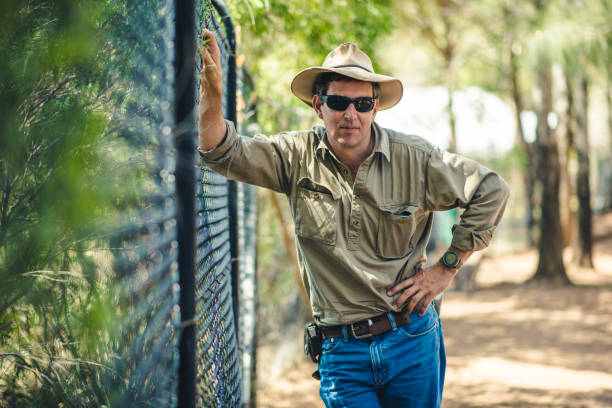 istock Farmer on an Australian farm 913083804
