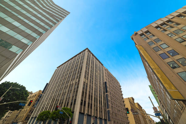 istock Skyscrapers in downtown Los Angeles 913084224