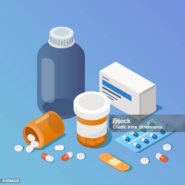 Pharmacy Stock Illustration - Download Image Now - Medicine, Healthcare And Medicine, Pill